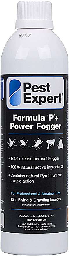 Silverfish Killing Formula 'P+' XL Power Fogger (530ml)