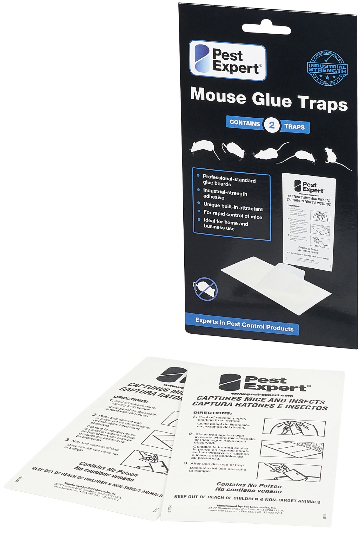  Rataton Glue trap for rats and mice, for extra large