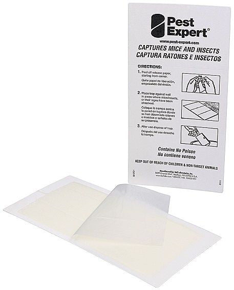 Trapper Mouse Glue Boards, Mouse Glue Traps x72 (Pest Expert)