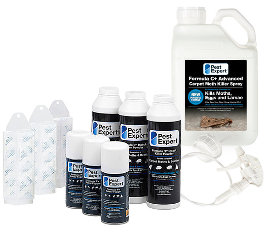Carpet Moths Treatment Kit 3 (Pest Expert products)