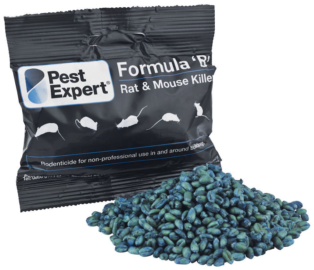 Formula 'B' Mouse Killer Poison 3kg, Pest Expert (30 x 100g)
