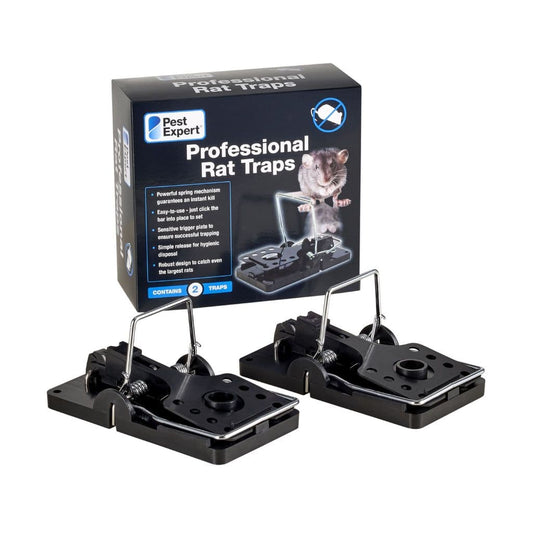 Pest Expert Professional Rat Traps (Twinpack)