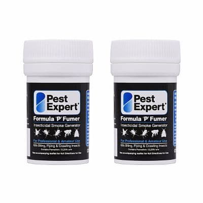 Pest Expert Formula P Carpet Beetle Smoke Bombs (Twin Pack)